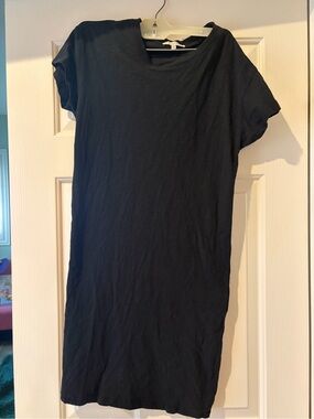 Z Supply Black Crewneck Tee Dress